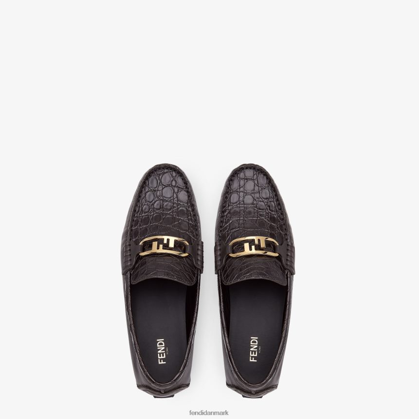 kajmanchauffører Mænd Fendi fodtøj Brun A44V2D2316