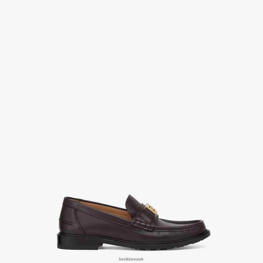 læder loafers Mænd Fendi fodtøj Brun A44V2D2247