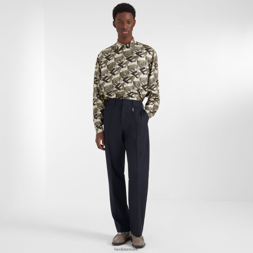 læder loafers Mænd Fendi fodtøj beige A44V2D2244