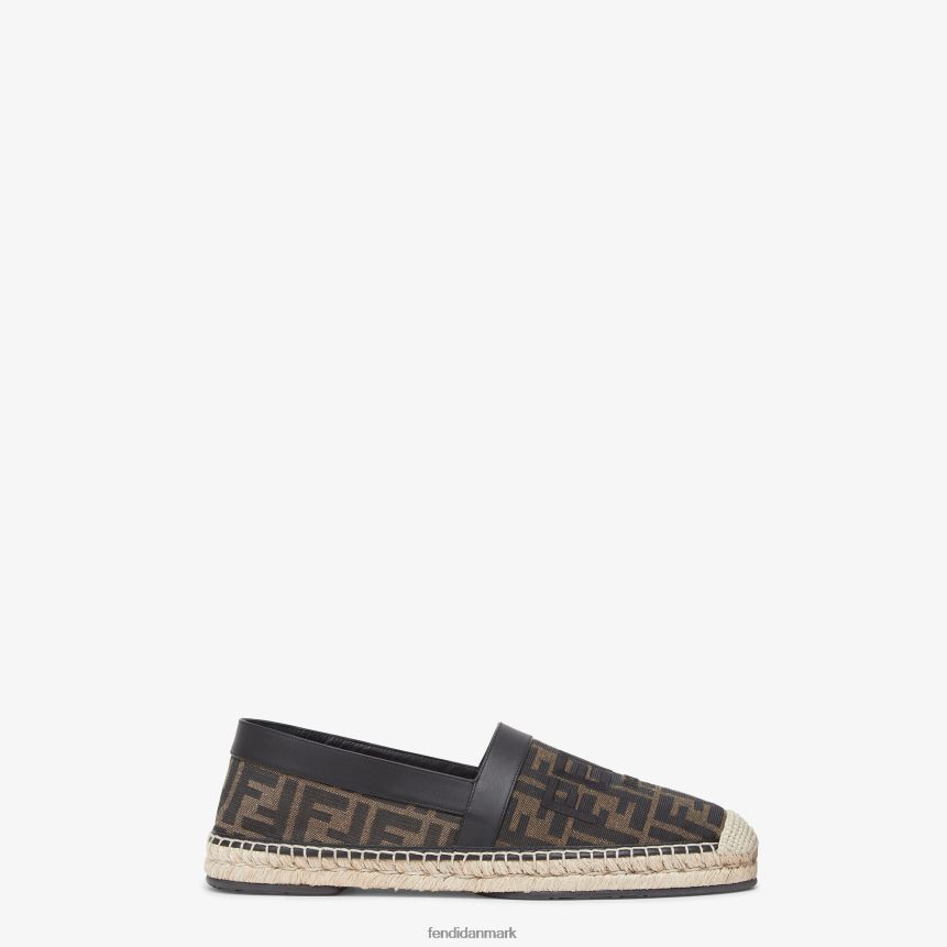 stof espadriller Mænd Fendi fodtøj Brun A44V2D2258