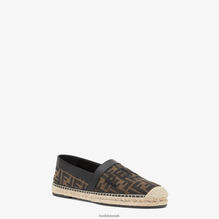 stof espadriller Mænd Fendi fodtøj Brun A44V2D2258