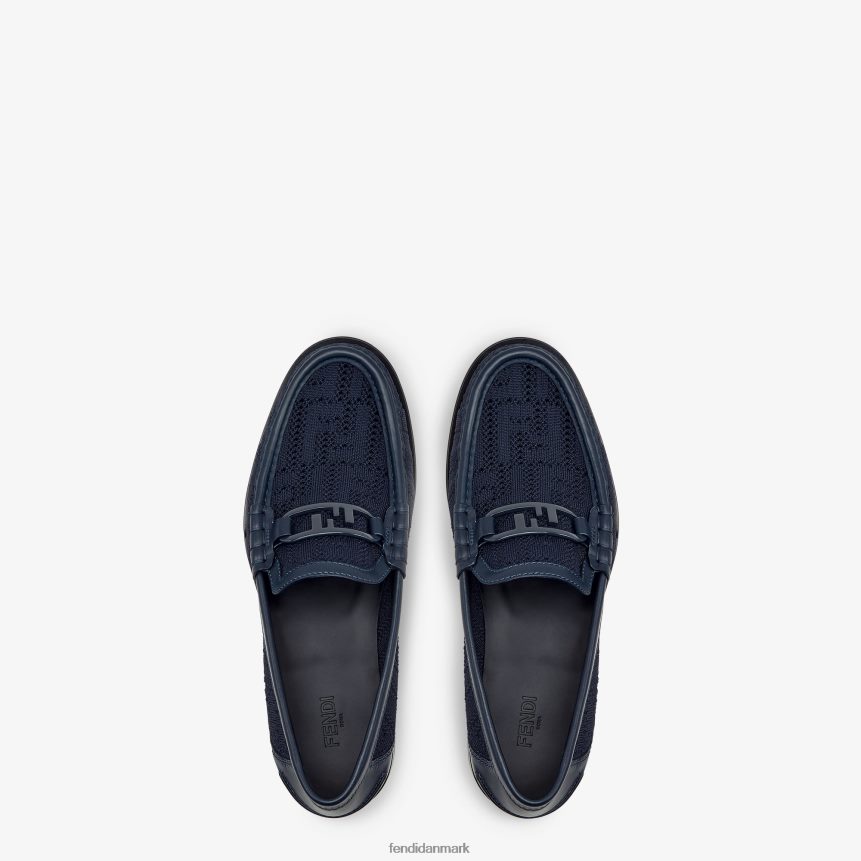 strik loafers Mænd Fendi fodtøj blå A44V2D2246