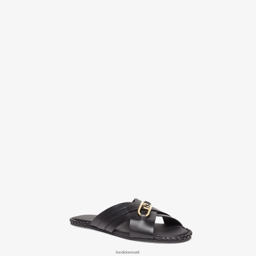 læder dias Mænd Fendi fodtøj sort A44V2D2278