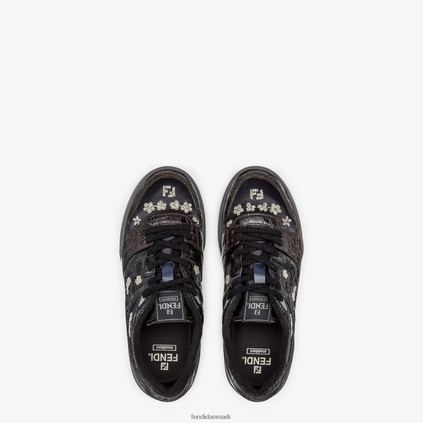 caiman lav-toppe Mænd Fendi fodtøj Brun A44V2D2275