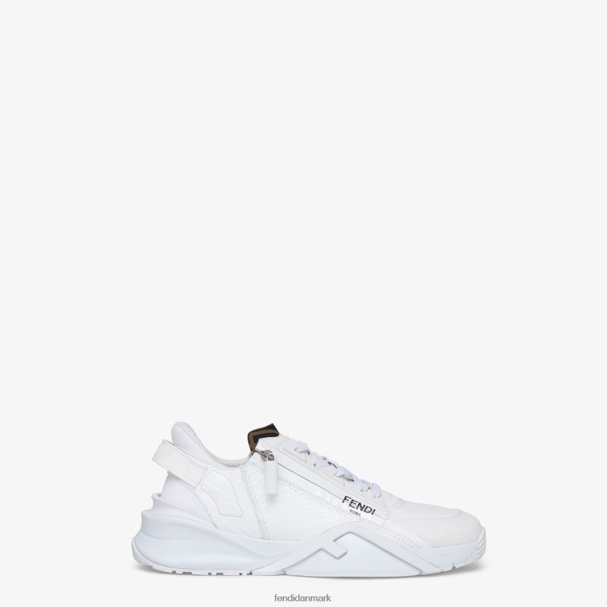 caiman lav-toppe Mænd Fendi fodtøj hvid A44V2D2319
