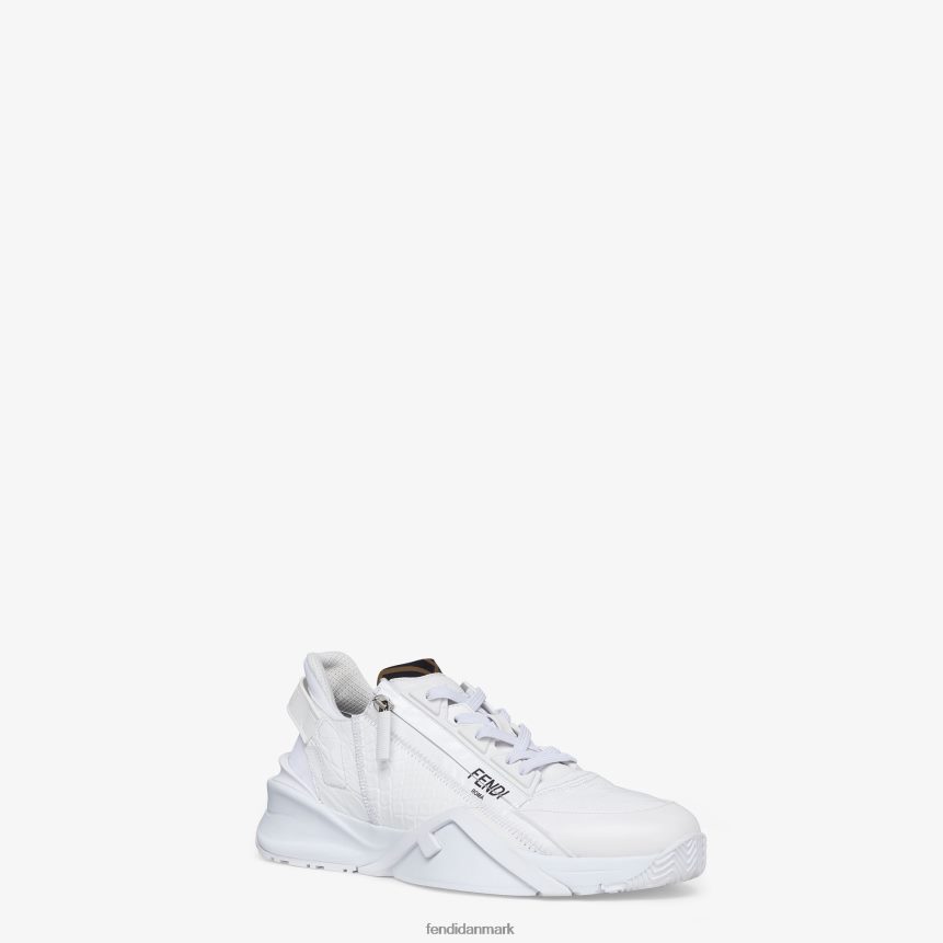 caiman lav-toppe Mænd Fendi fodtøj hvid A44V2D2319