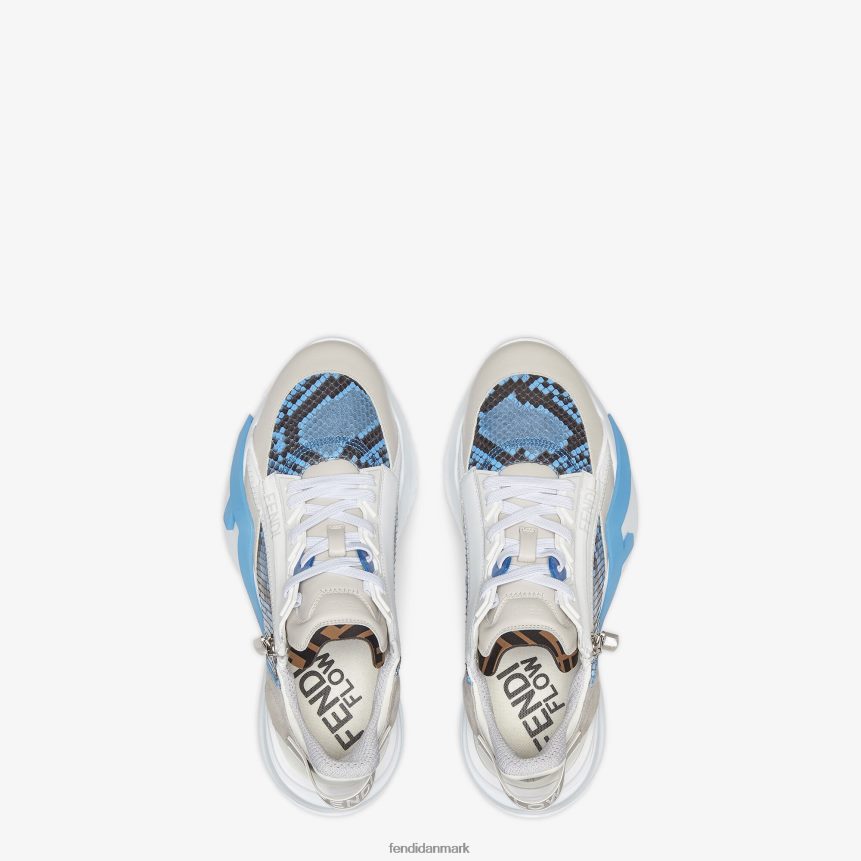 elaphe lavtoppe Mænd Fendi fodtøj lyseblå A44V2D2294