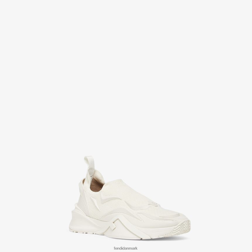 løbesneakers i mesh Mænd Fendi fodtøj hvid A44V2D2308