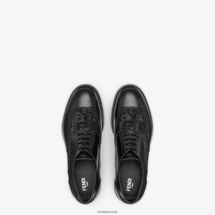 læder snørebånd Mænd Fendi fodtøj sort A44V2D2298