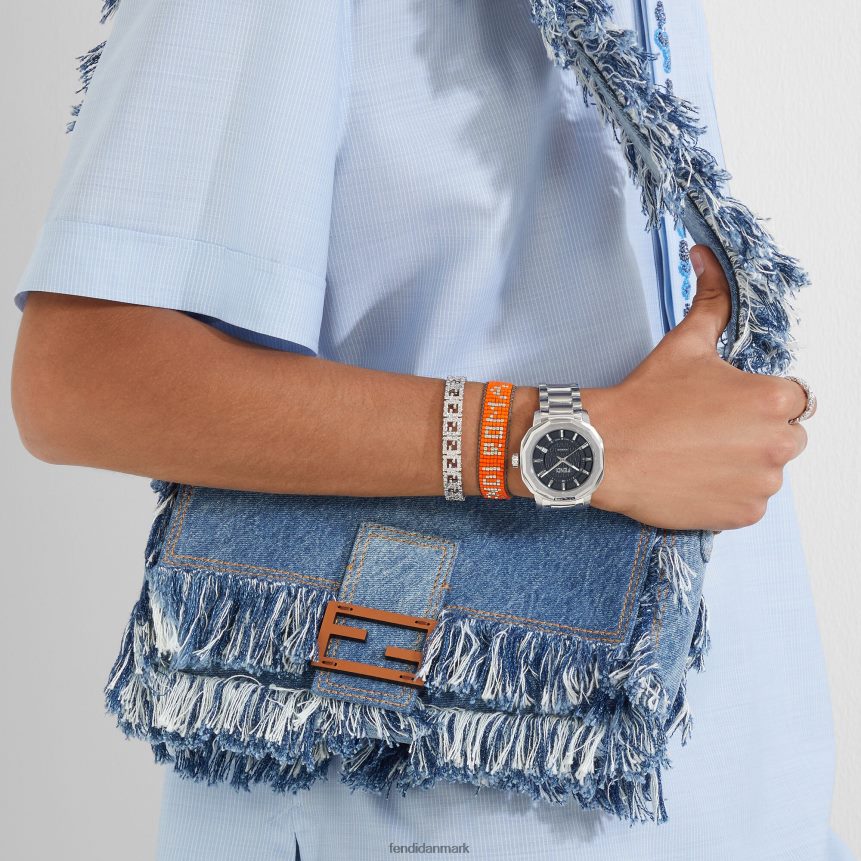 signatur armbånd Mænd Fendi smykker sølv A44V2D2716