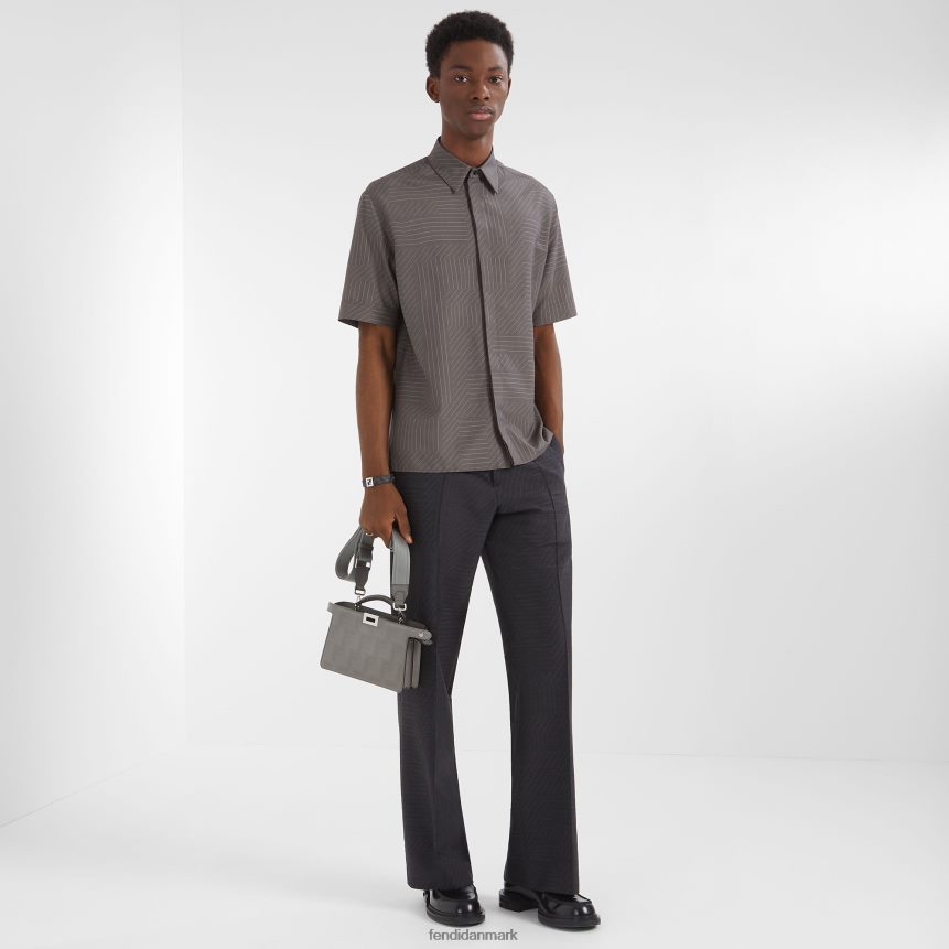 stof armbånd Mænd Fendi smykker grå A44V2D2699