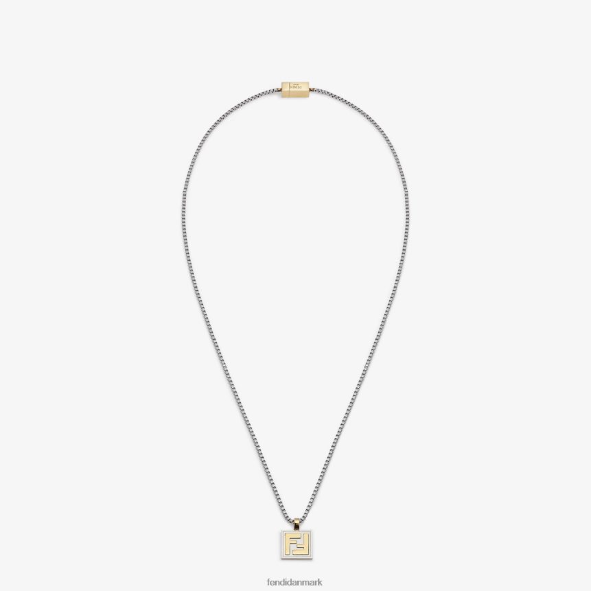 halskæde Mænd Fendi smykker sølv A44V2D2724