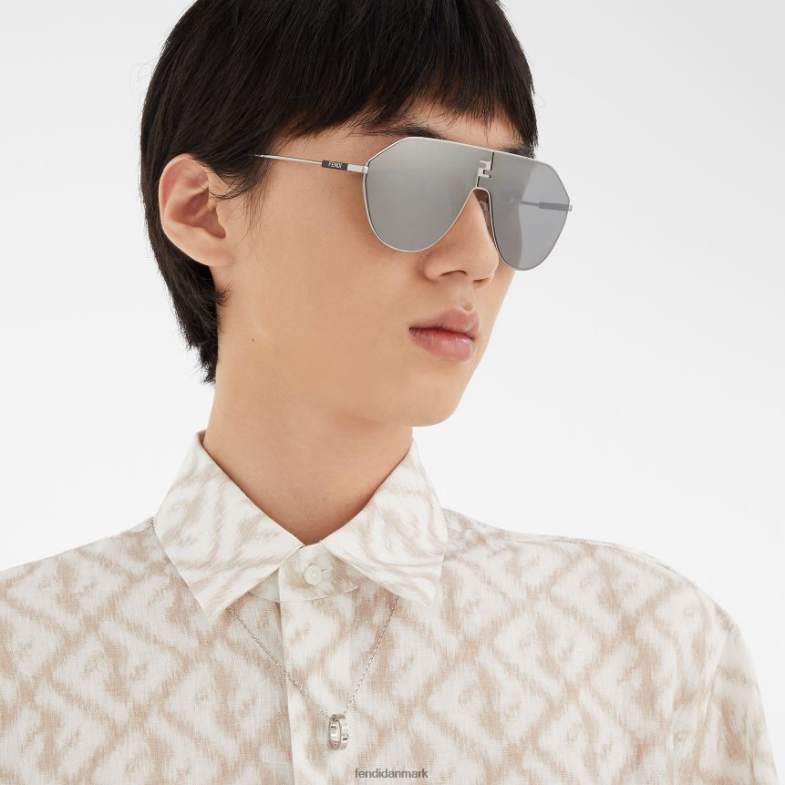 signatur halskæde Mænd Fendi smykker sølv A44V2D2709