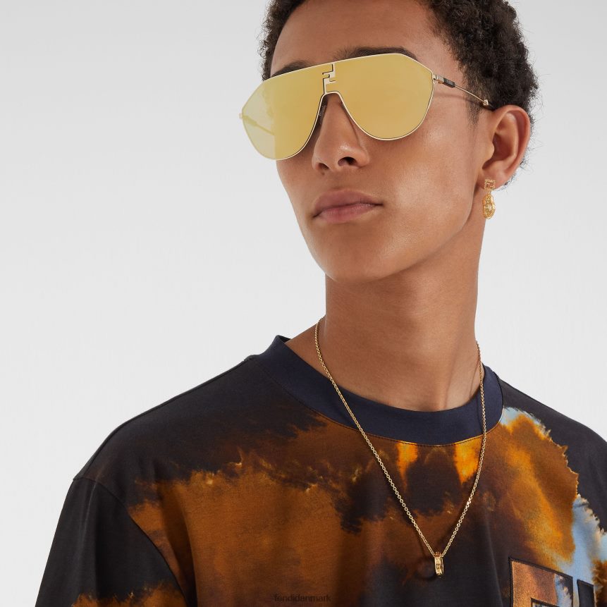 signatur halskæde Mænd Fendi smykker sølv A44V2D2710