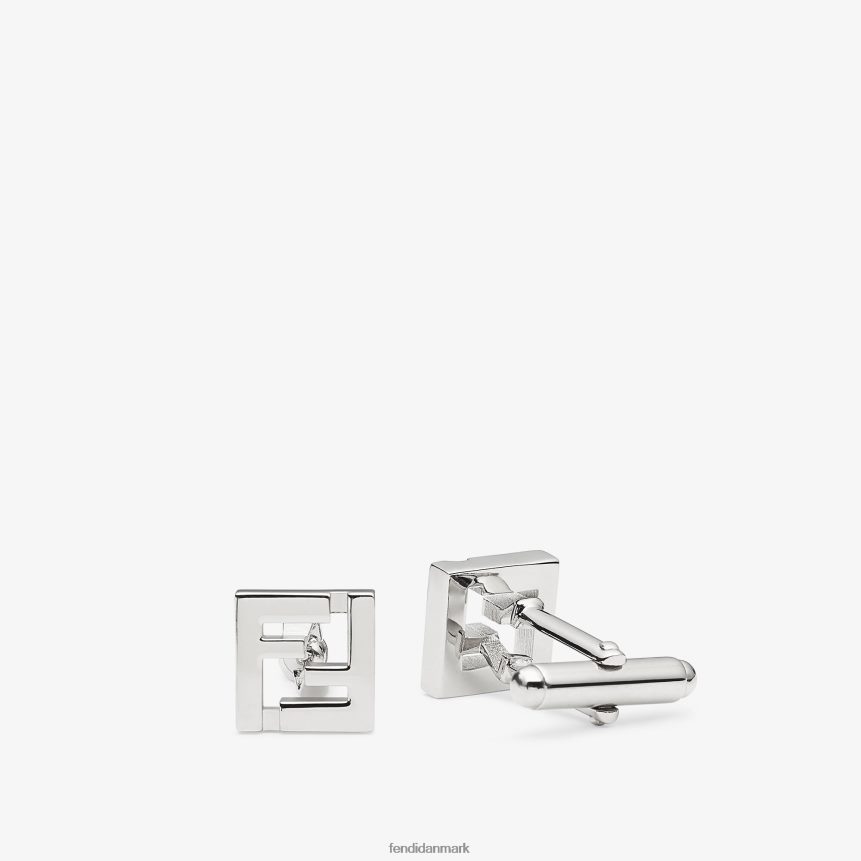 manchetknapper Mænd Fendi smykker sølv A44V2D2741