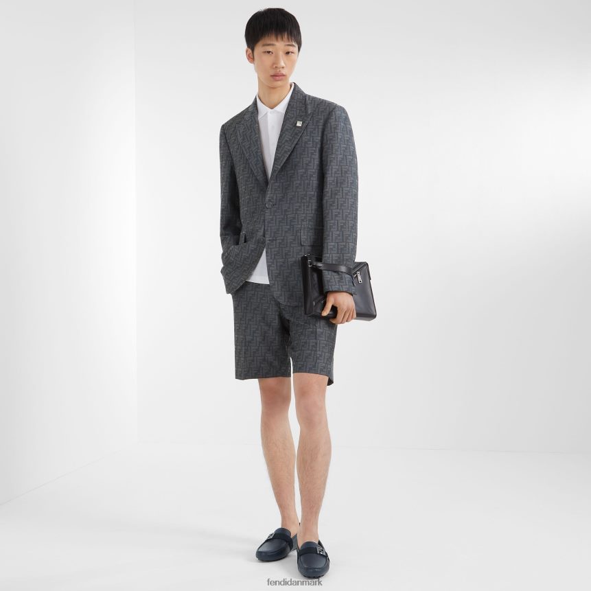 metal manchetknapper Mænd Fendi smykker sølv A44V2D2692