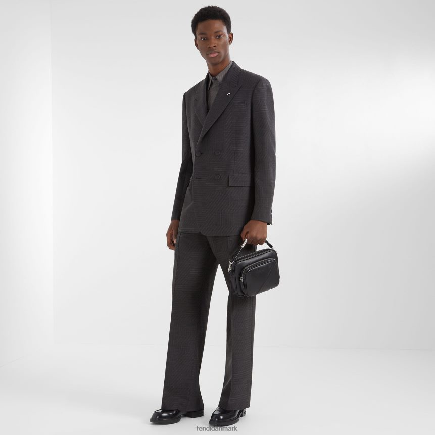 metal manchetknapper Mænd Fendi smykker sølv A44V2D2735