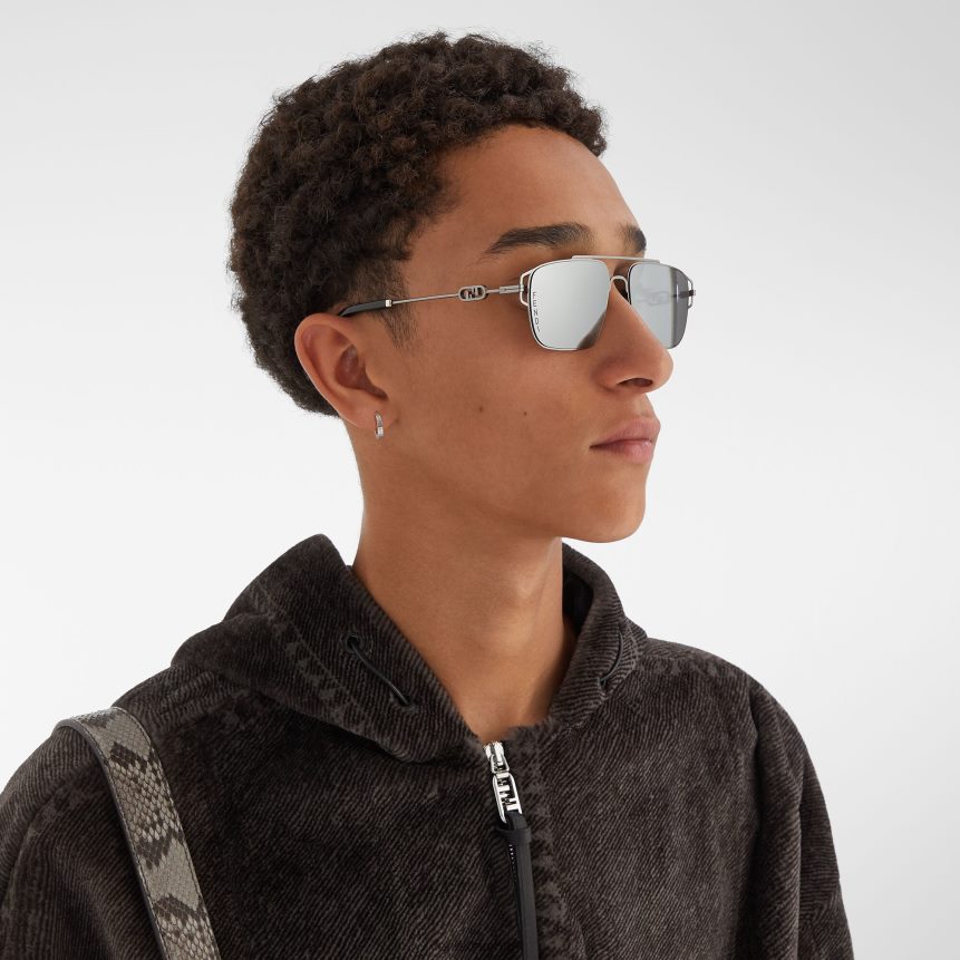 ørering Mænd Fendi smykker sølv A44V2D2717