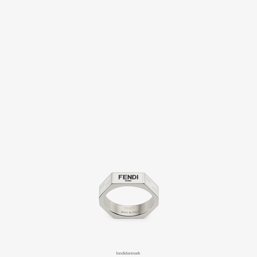 metal ring Mænd Fendi smykker sølv A44V2D2704