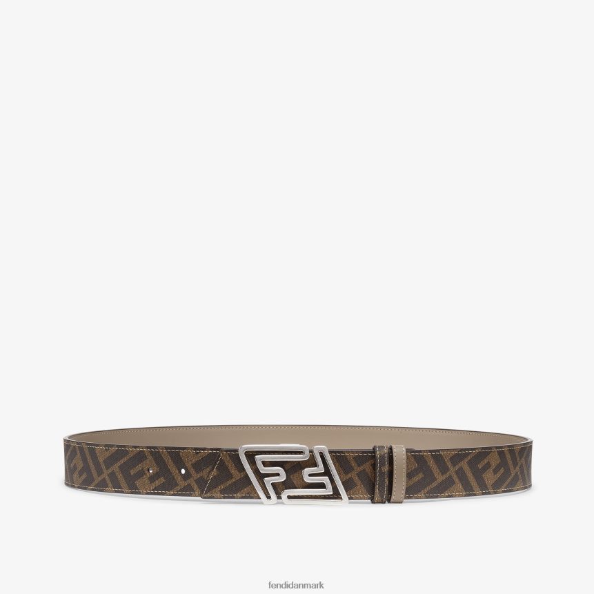 hurtigere vendbart læderbælte Mænd Fendi tilbehør beige A44V2D2449