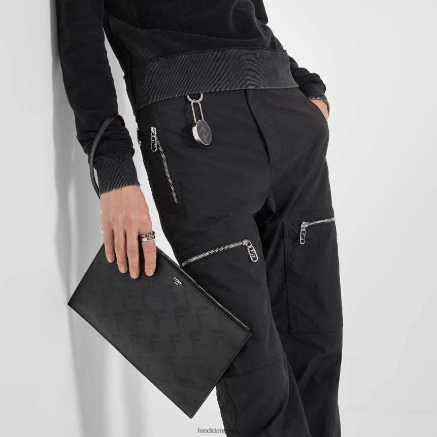 stof nøgleetui Mænd Fendi tilbehør sort A44V2D2476