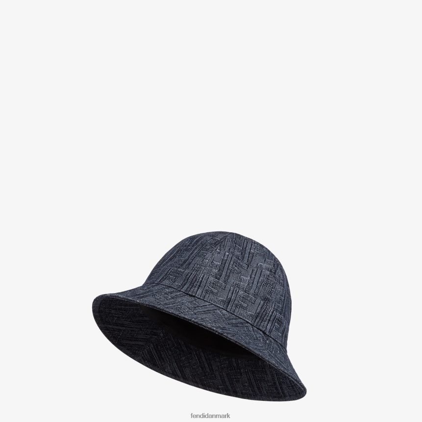 denim bøttehat Mænd Fendi tilbehør blå A44V2D2546