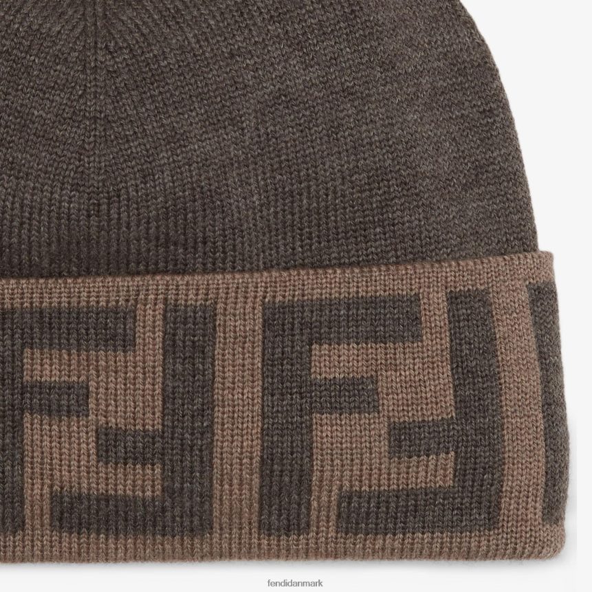 uld hat Mænd Fendi tilbehør grå A44V2D2448