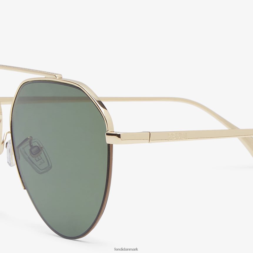 rejse solbriller Mænd Fendi tilbehør guld A44V2D2568