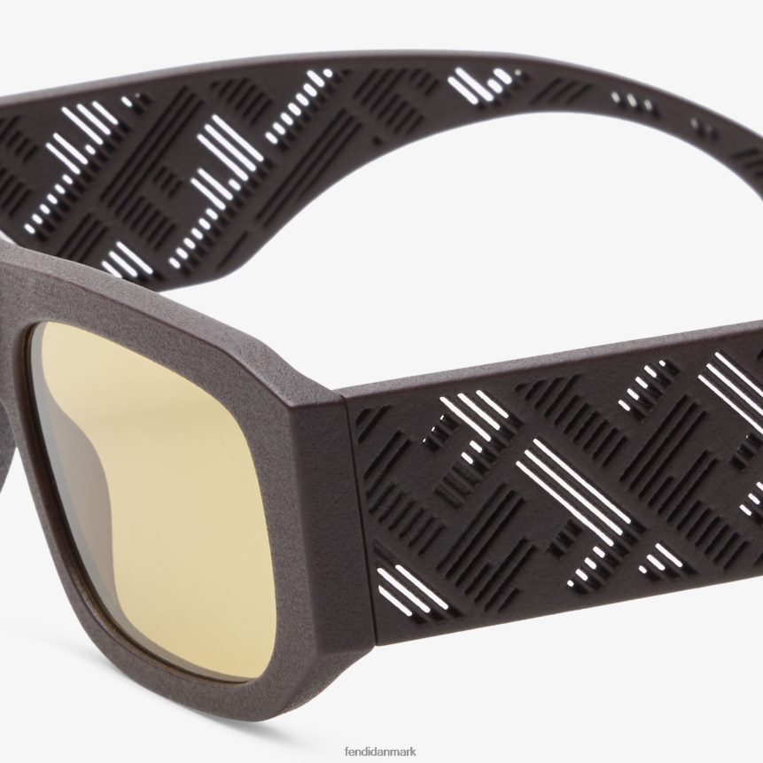 shadow acetat solbriller Mænd Fendi tilbehør Brun A44V2D2550