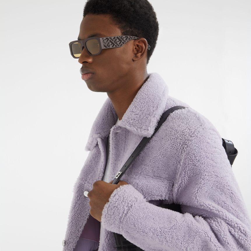 shadow acetat solbriller Mænd Fendi tilbehør Brun A44V2D2550