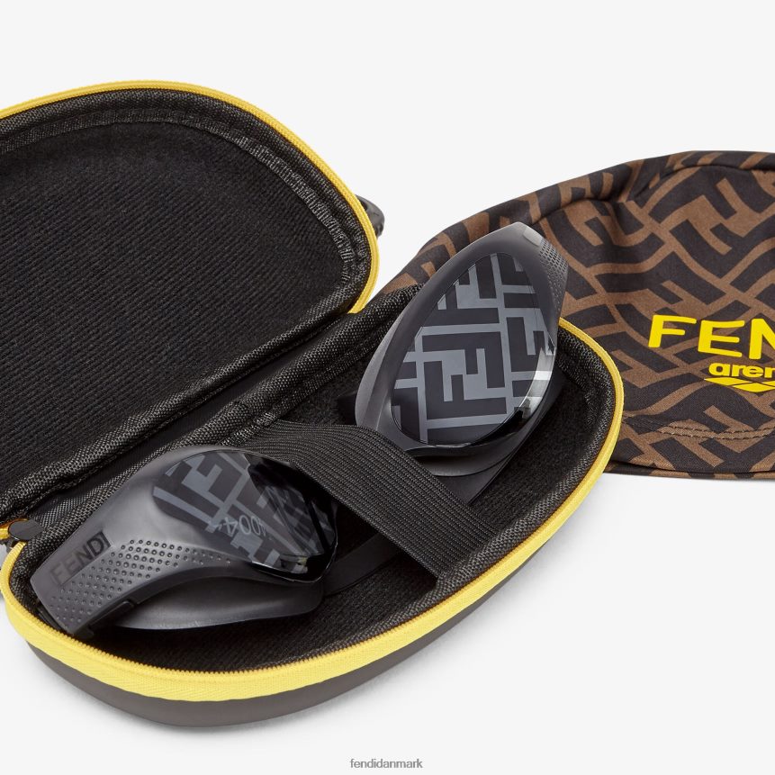 lav bro pasform modeshow svømmebriller Mænd Fendi tilbehør mode A44V2D2571