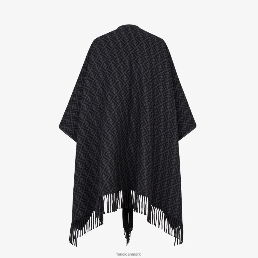 kashmir poncho Mænd Fendi tilbehør sort A44V2D2540