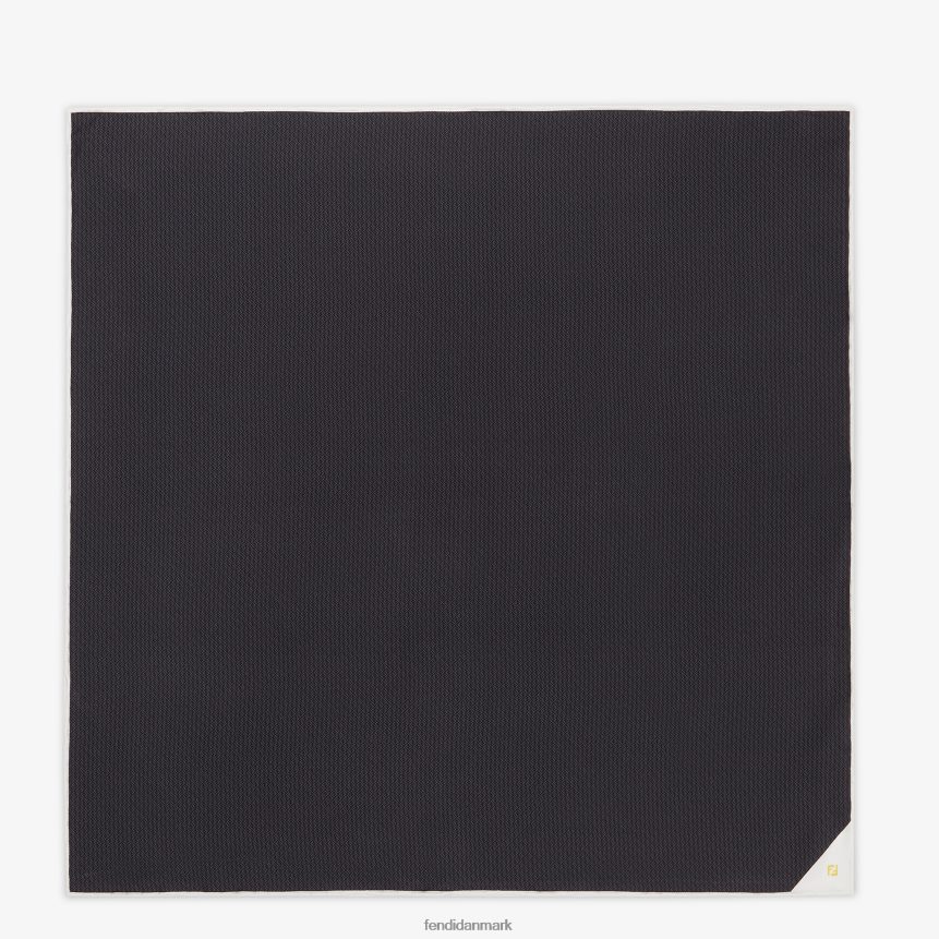 silke foulard Mænd Fendi tilbehør grå A44V2D2542