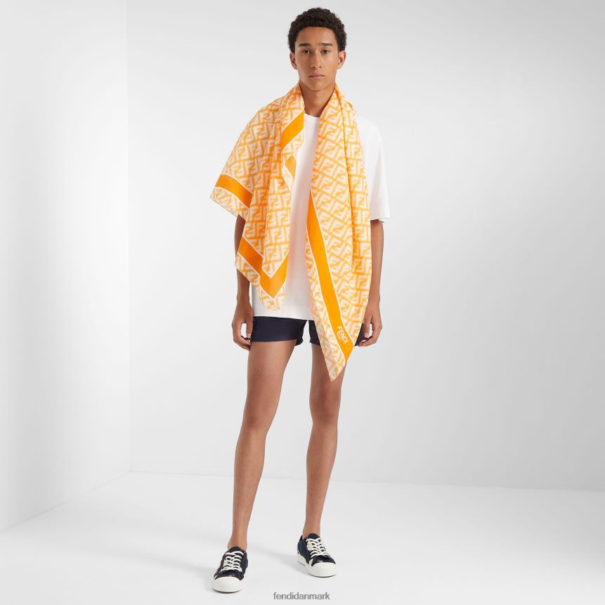silke og bomuld pareo Mænd Fendi tilbehør flerfarvet A44V2D2076
